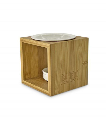 Picture of H&H BAMBOO WAX MELT WARMER